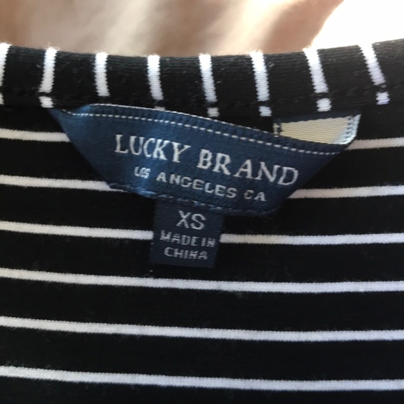 V Neck Midi Striped Dress - Picture 4 of 4